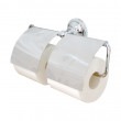 2連 ダブル トイレットペーパーホルダー（紙巻機・サニタリー）銀・シルバー INK-0801032H|ペーパーホルダー|サニタリー