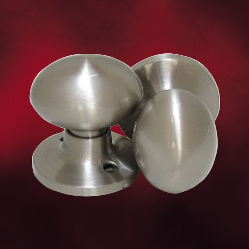 アンティークドアノブ 楕円 空錠 INK-6093SS-PS | ドア・建具