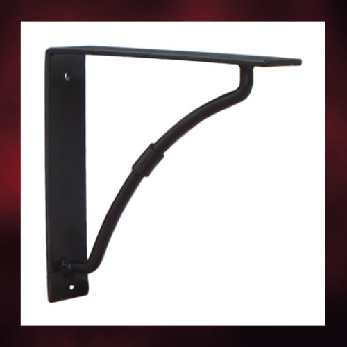 新品◾️アイアン ブラケット Amazon | MASOUDI TRADING 棚受け金具 18㎝【2個セット】アイアン