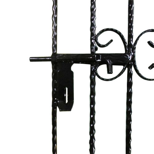 門扉 片開き アイアン カギ付き おしゃれ エクステリア W800