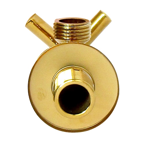 アングル止水栓 壁給水 おしゃれ 金 ゴールド | 品番INK-0304006H