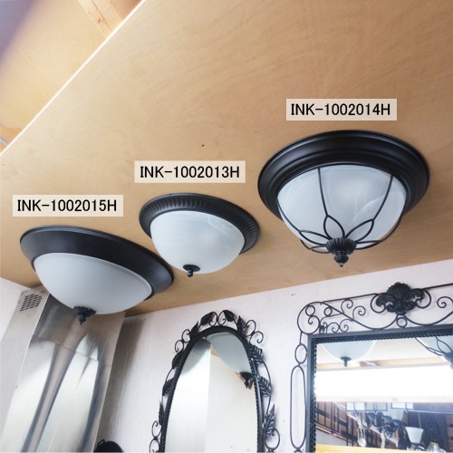 天井照明 レトロ おしゃれ 320×320×135 INK-1002013H | 照明(LED電球