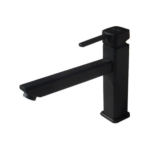 水栓　カラン　蛇口 混合水栓 蛇口 カラン おしゃれ 黒 ブラック | 品番INK-0303148H