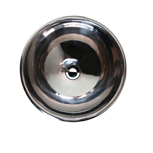 洗面ボウル ステンレス おしゃれ 埋め込み型 銀 シルバー