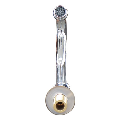 単水栓 蛇口 カラン 銀 シルバー W50×D180×H195 | 品番INK-0302072HT