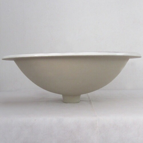 洗面ボウル おしゃれ 埋め込み 陶器 楕円 多少の柄のずれ有り W560