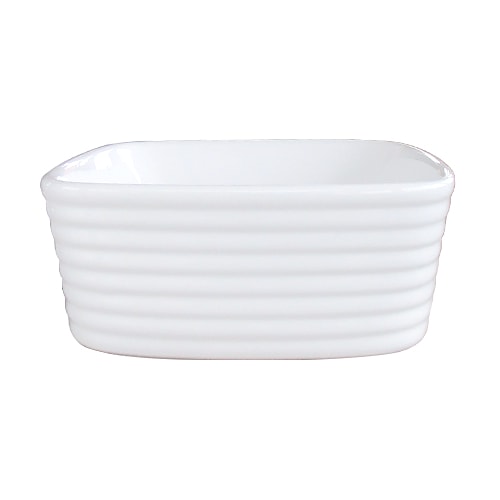 洗面ボウル 陶器 四角型 置き型(オンカウンターシンク) オーバーフロー