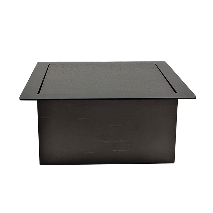 ステンレス ダストシュート四角い ごみ箱 ブロンズ ステンレス ダストシュート四角い ごみ箱 ブロンズ