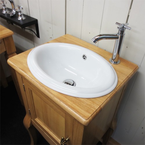 Eセット24】洗面化粧台セット（洗面台・化粧台・木製