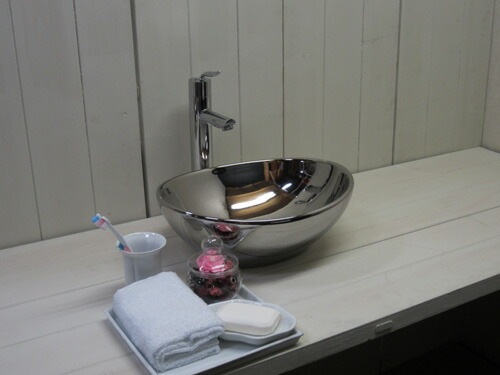 洗面ボウル おしゃれ メリック シルバー 銀 陶器 手洗い鉢 洗面