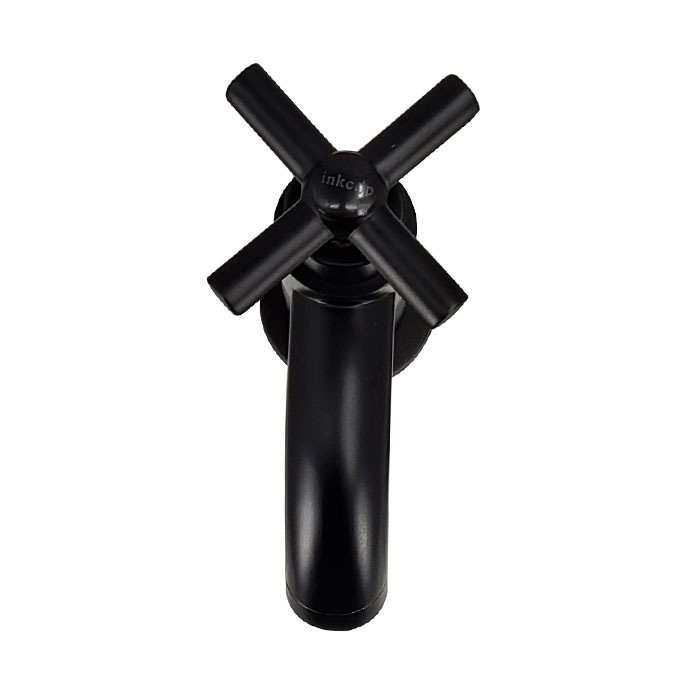 蛇口 単水栓 カラン クロスハンドル 手洗器 洗面 省スペース おしゃれ