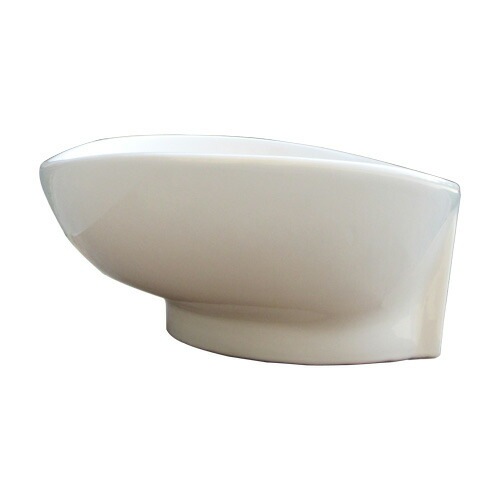 洗面ボウル おしゃれ 陶器 楕円 置き型(オンカウンターシンク