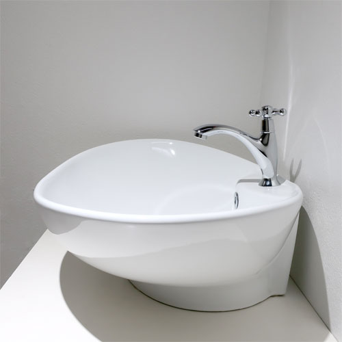 カクダイ #DU-0380600000 丸型洗面器 DURAVIT Luv 置型 600