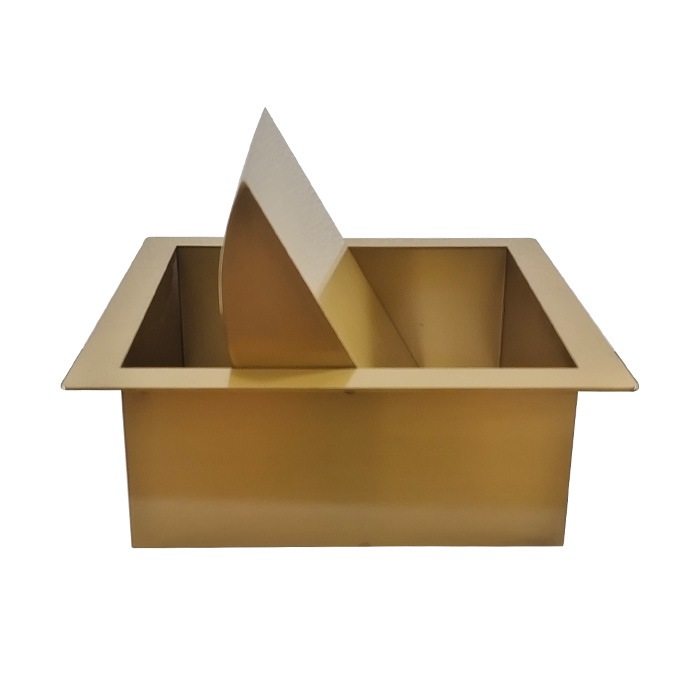 ゴミ投入口金具 ダストシュート サイズ □220 蓋付き 屑入れ ダスト