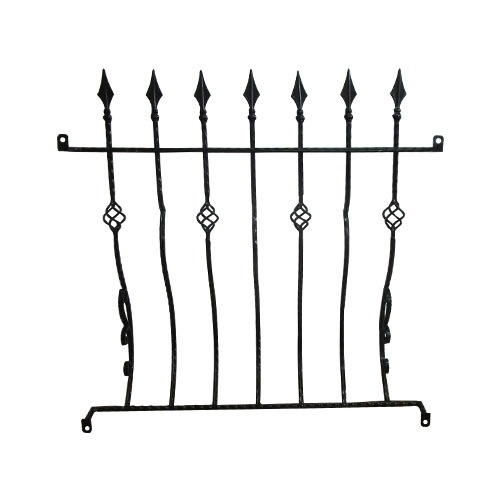 面格子 窓格子 アイアン ロートアイアン プロヴァンス風 アンティーク