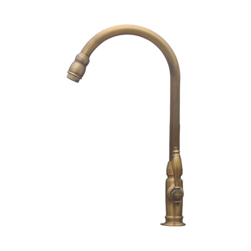 水栓 単水栓 レバーハンドル 洗面化粧台用 古銅 品番INK-0302082H