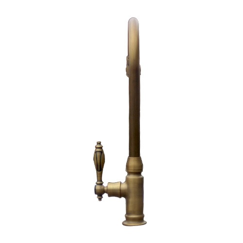 水栓 単水栓 レバーハンドル 洗面化粧台用 古銅 品番INK-0302082H