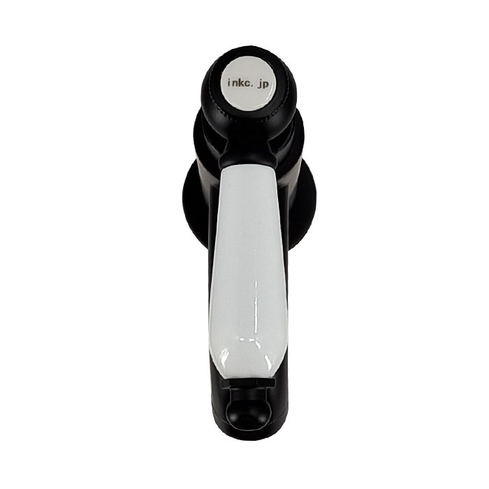 蛇口 単水栓 カラン 陶器レバーハンドル 手洗器 洗面 省スペース