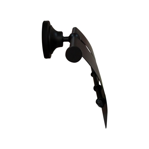 トイレットペーパーホルダー 2連 紙巻機 サニタリー 黒 ブラック W295  