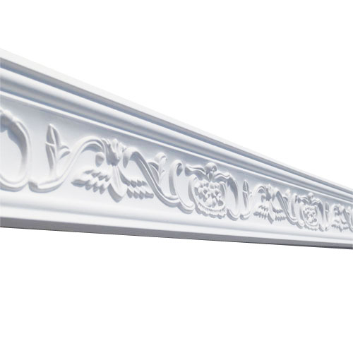 天井飾り材　送料込 モールディング 5本セット デコモール 彫刻 天井 廻り縁 装飾材 diy 壁