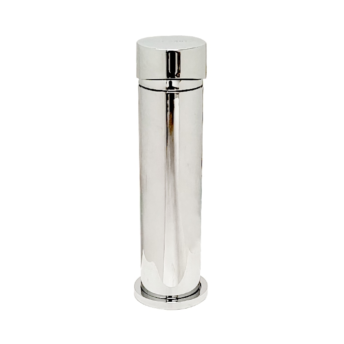 混合水栓 蛇口 カラン おしゃれ DIY リフォーム 銀 シルバー | 品番INK