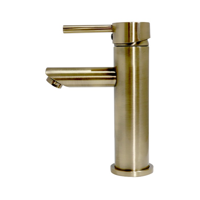 混合水栓 蛇口 カラン おしゃれ DIY リフォーム 古金 アンティーク