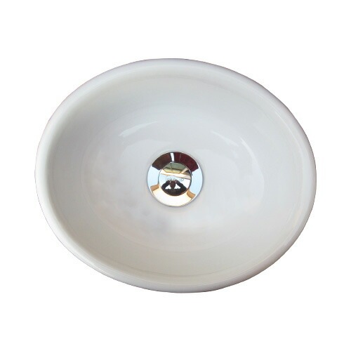 O*n様 陶器 洗面ボウル 小さい 陶器 四角 トイレ用 置き型 壁付け オーバーフロー