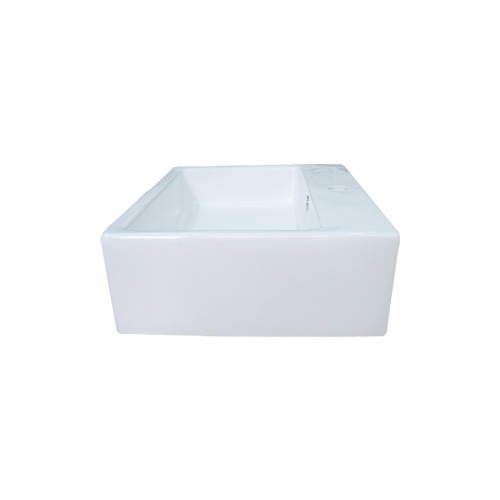 4点セット 洗面ボウル+自動水栓+排水栓+排水トラップ 陶器 手洗い器
