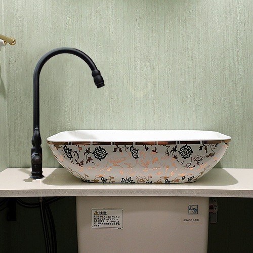 トイレタンク DIY 洗面ボウル 洗面器 水栓 蛇口 PVC 天板 洗面台セット 