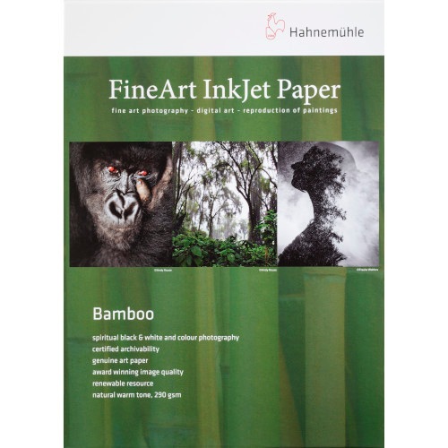 ハーネミューレ インクジェット用紙 厚手 マットスムースナチュラルホワイト A4 25枚 Hahnemuhle Bamboo バンブー 290gsm 430146 返品種別A ハーネミューレ インクジェット用紙 厚手 マットスムースナチュラル