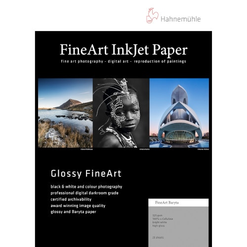 ハーネミューレ ファインアート バライタ 325gsm(A3+サイズ・25枚