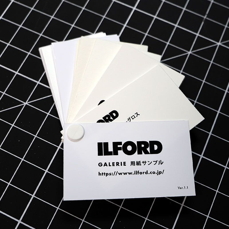 イルフォード ギャラリー 名刺サイズ面質サンプル | ファインアート