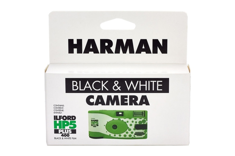 ILFORD HP5 PLUS レンズ付モノクロフィルム フラッシュ付き シングル