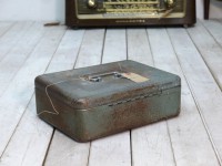 101217 UK メタルボックス　※鍵付き　ボックス　インダストリアル|雑貨 / インテリアグッズ