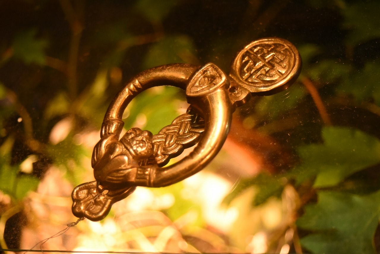 100829   UK ヴィンテージ　ノッカー　ブラス　真鍮