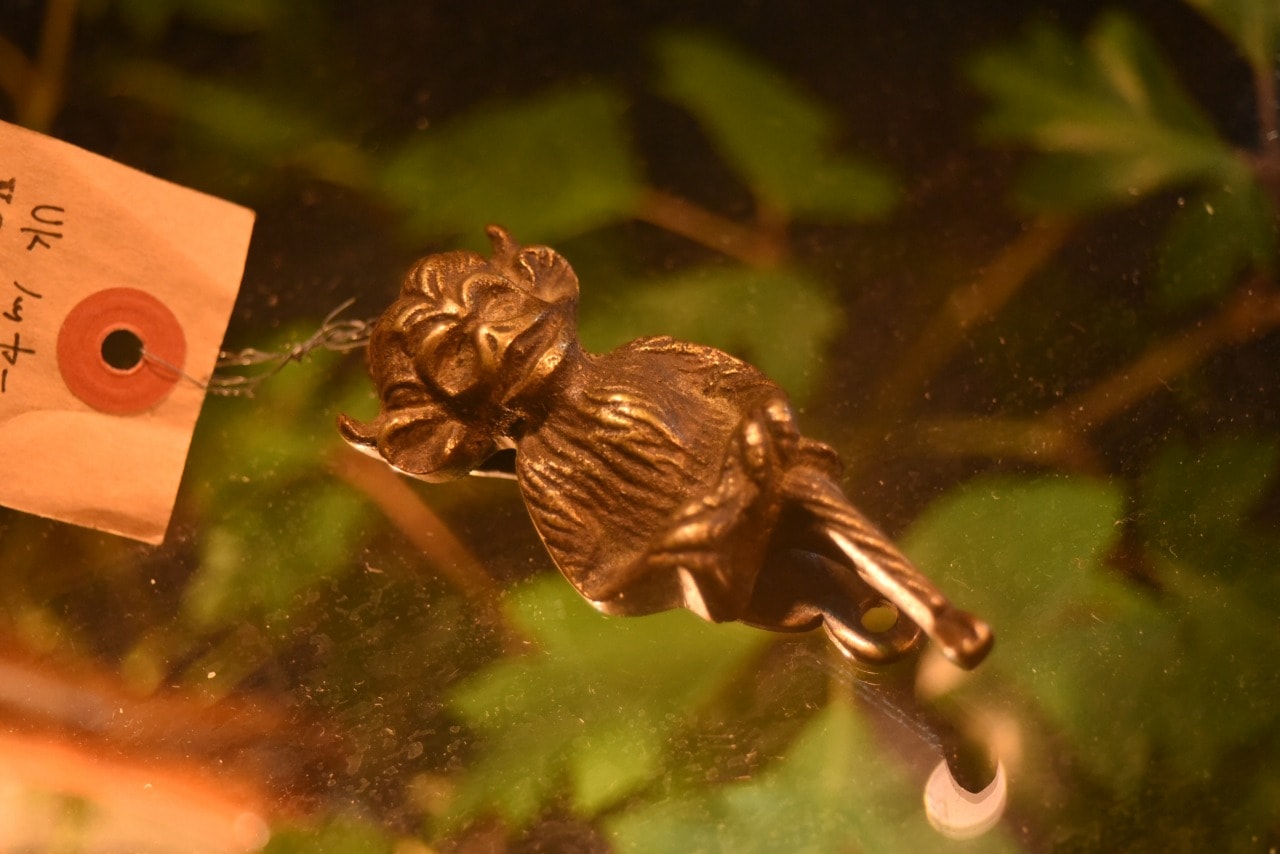 100823   UK ヴィンテージ　ノッカー　ブラス　真鍮