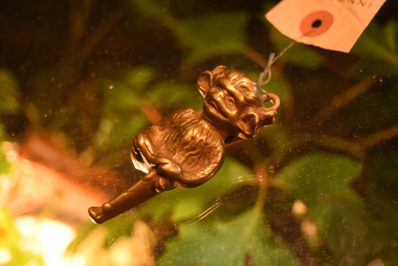 100824  UK ヴィンテージ　ノッカー　ブラス　真鍮