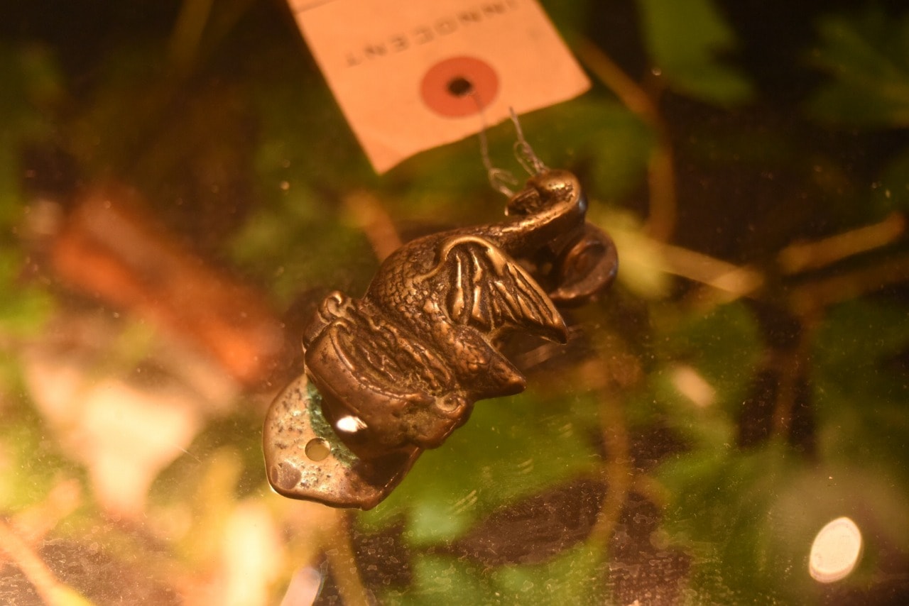 100815  UK ヴィンテージ　ノッカー ブラス　真鍮