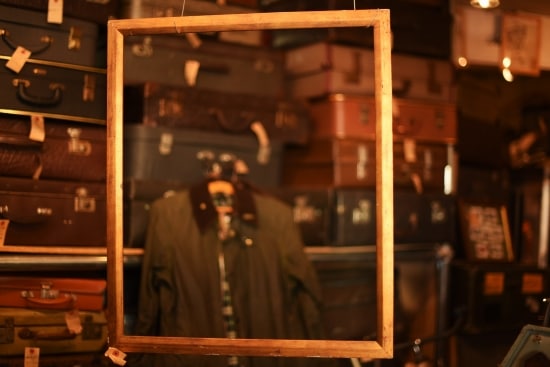 332 ヴィンテージ　ゴールドレリーフウッド　フレーム