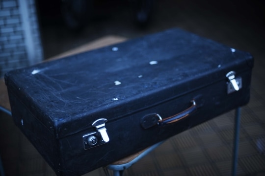 UK ヴィンテージ　グローブ・トロッター「GLOBE TROTTER」　MADE in ENGLAND 101157
