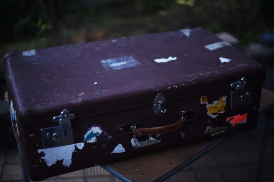 UK ヴィンテージ　グローブ・トロッター「GLOBE TROTTER」　MADE in ENGLAND　101199