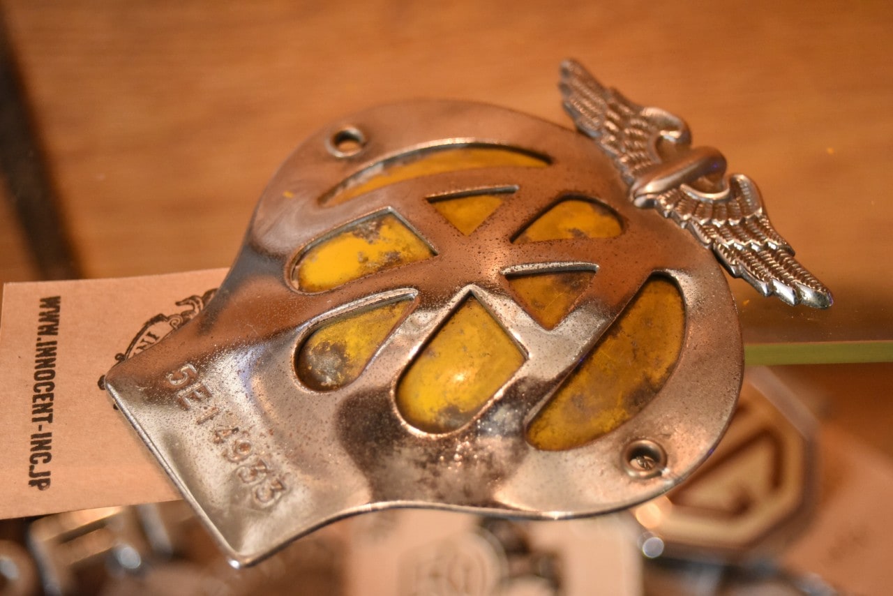 101421 UK ヴィンテージ　AA Automobile Association カーバッチ