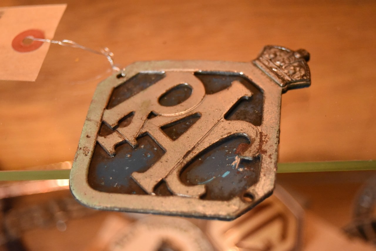 101442 UK ヴィンテージ　RAC カーバッチ　英国  