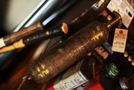 消火器　FIRE EXTINGUISHER 真鍮　ブラス　英国 101105|ヴィンテージ雑貨|ガレージグッズ　