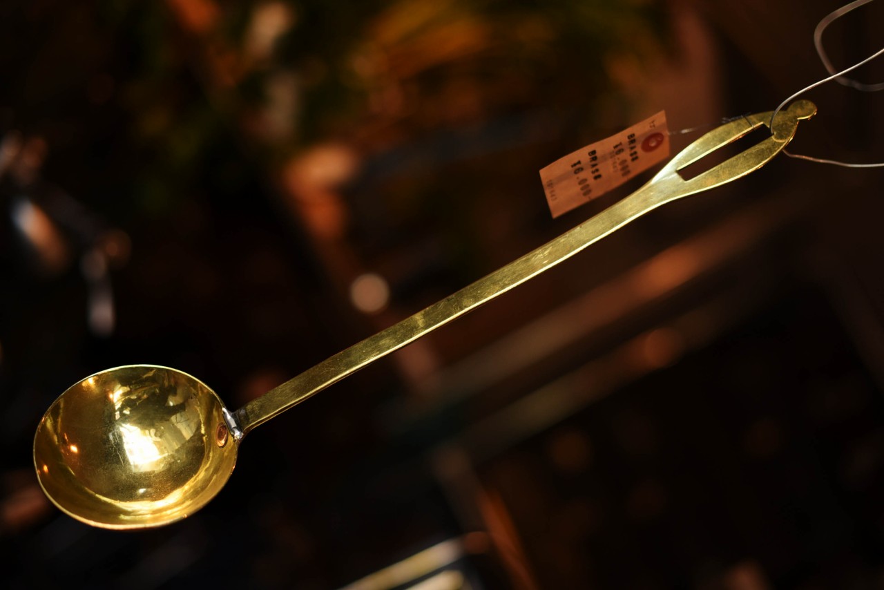 101643 真鍮　ブラス　レードル　英国 