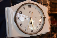 101832 ヴィンテージ　ドイツ製　SCHATZ社製 置き時計　クオーツ化済品|アンティーク時計