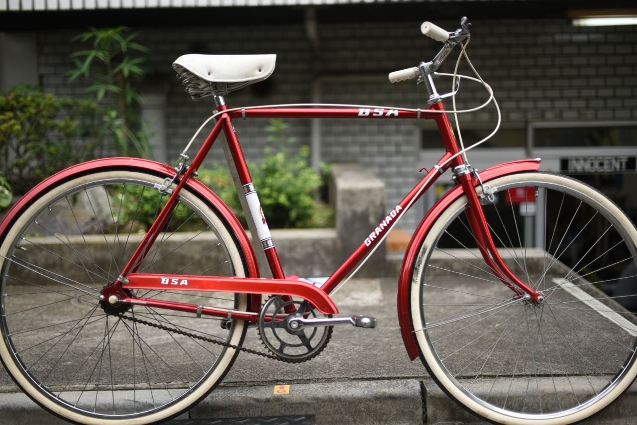 BSA motorcycle 自転車アンティーク