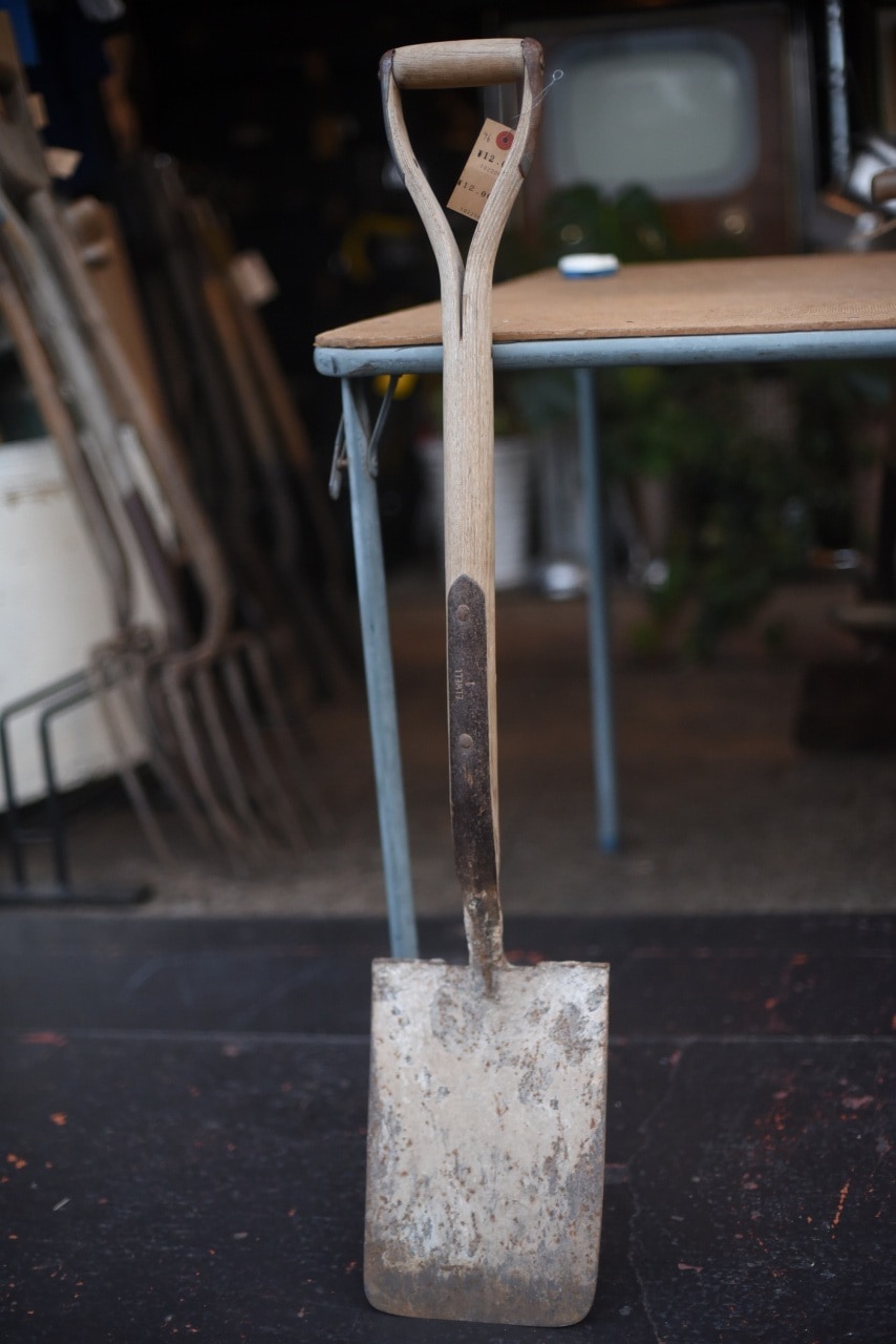 102206 UK ヴィンテージ　ガーデンショベル　ガーデニング　園芸用品　銘入り