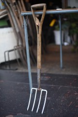 102202 UK ヴィンテージ　ガーデンフォーク　ガーデニング　園芸用品　銘入り|ガーデニング|雑貨 / インテリアグッズ