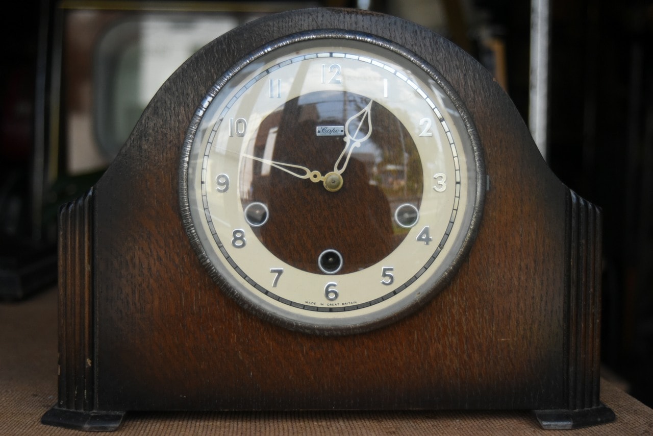 102391 ヴィンテージ　英国製置き時計　SMITHS（スミス）　　MADE in ENGLAND